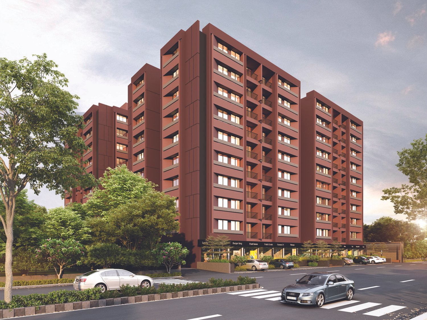 Pentagon Corner View